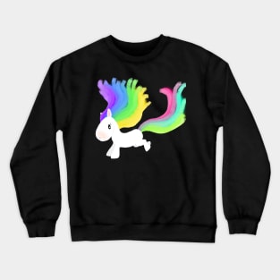 Rainbow Uni Crewneck Sweatshirt